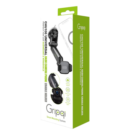 Gripqi Universal Dash Camera Phone Cradle Holder CHU-100